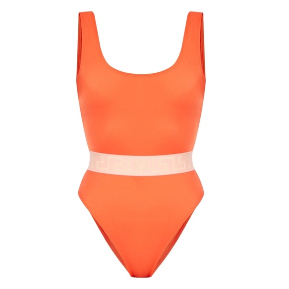 VERSACR Medusa Greca waist swimsuit